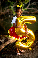 Yahsiah Leonce's 5th Birthday Photoshoot