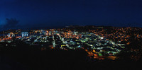 Castries By Night Panorama