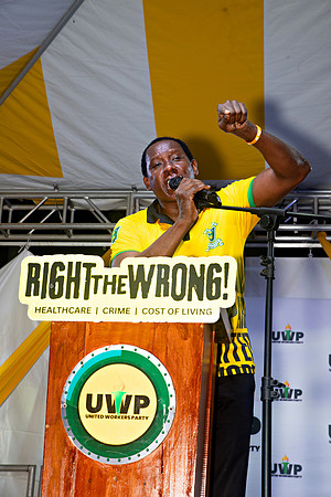 Bill Mortley Photography_UWP Election Rally in Anse la Raye_November 9th, 2025_BMP--0969