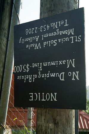 Bill Mortley _Upside down sign -  April 1st, 2011_BMP-1083